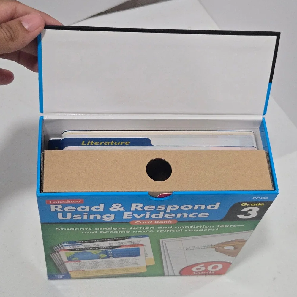 Lakeshore Read & Respond Using Evidence Card Bank Grade 3 PP493 60 Cards
